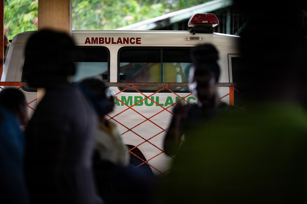 Patients arrive for LAMAT 2026 care