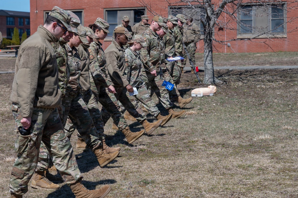 Force Support Airmen sharpen skills during Home Station Readiness Training