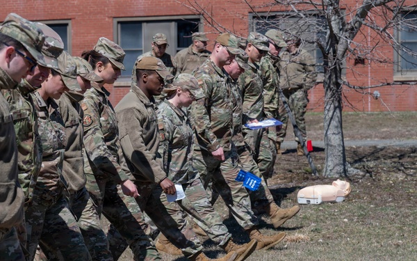 Force Support Airmen sharpen skills during Home Station Readiness Training
