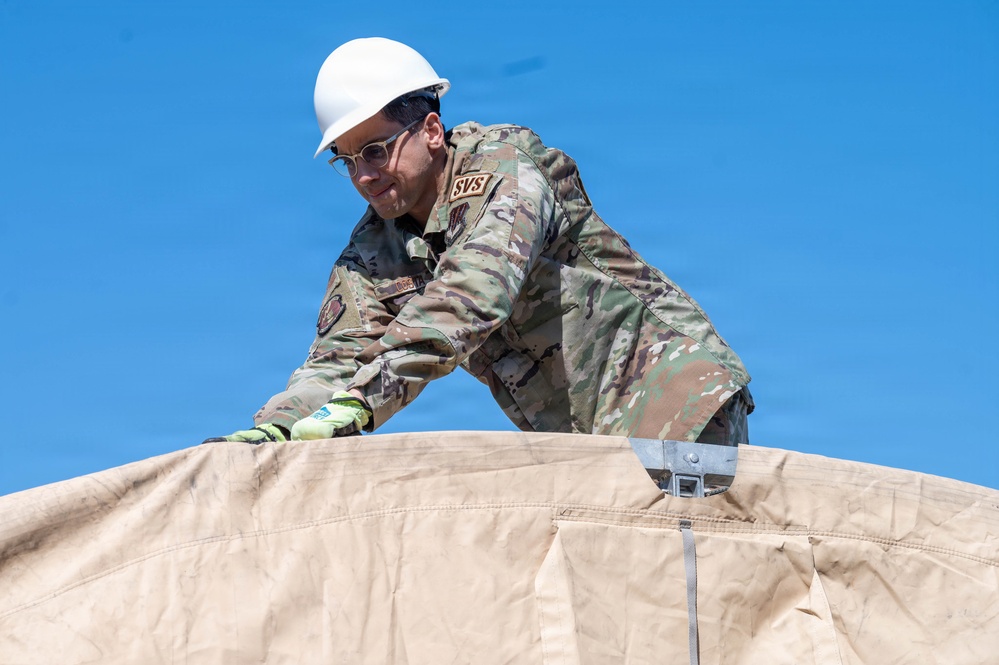 Force Support Airmen sharpen skills during Home Station Readiness Training