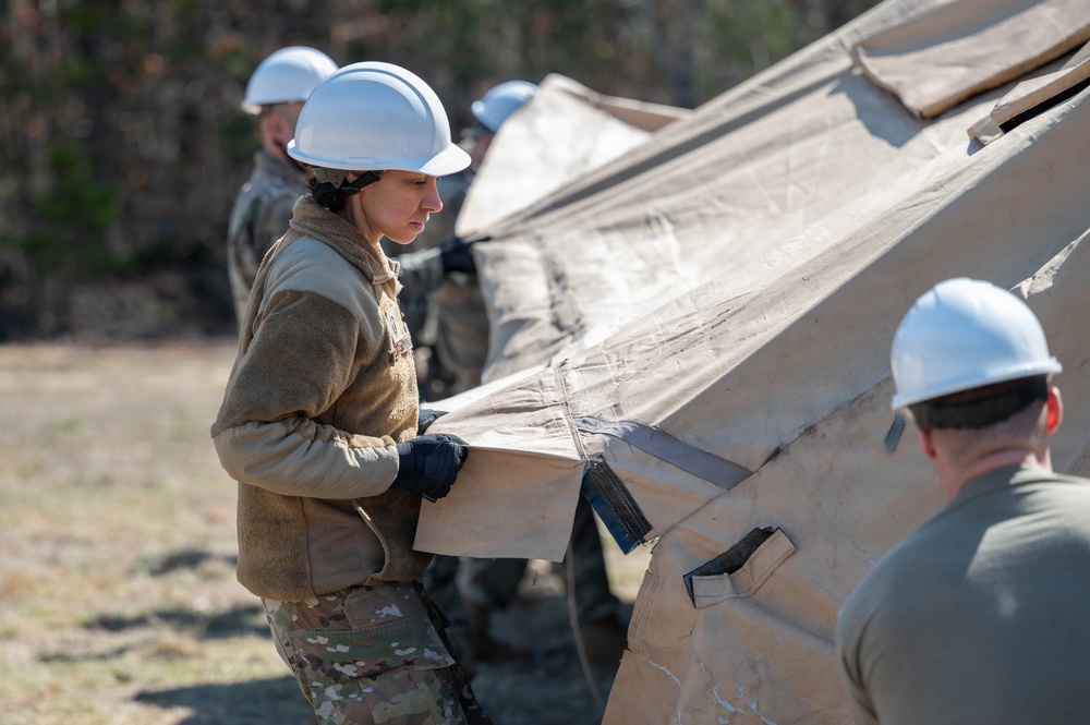 Force Support Airmen sharpen skills during Home Station Readiness Training