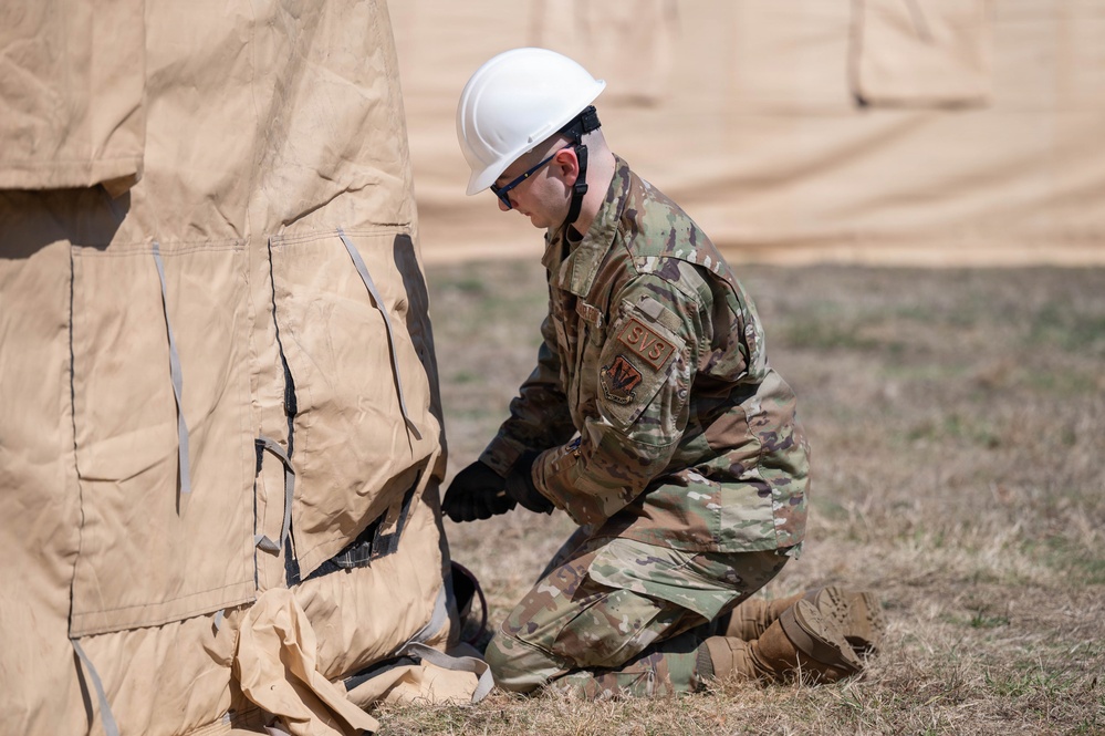 Force Support Airmen sharpen skills during Home Station Readiness Training
