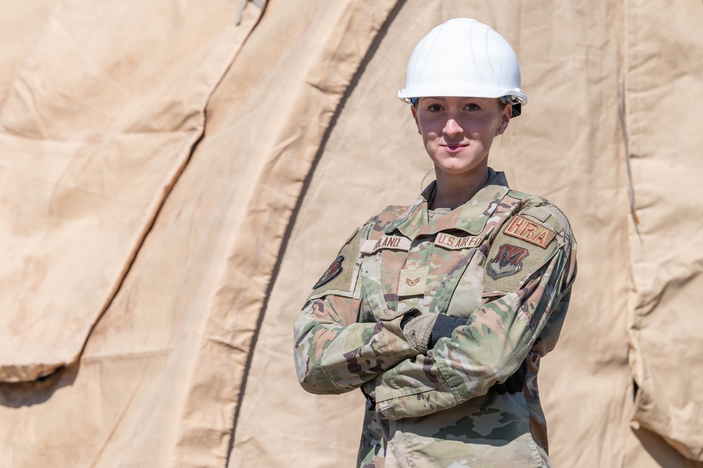 Force Support Airmen sharpen skills during Home Station Readiness Training