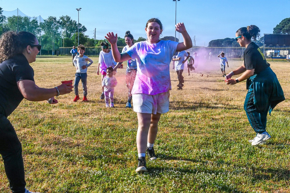 The Color Run at Camp Darby