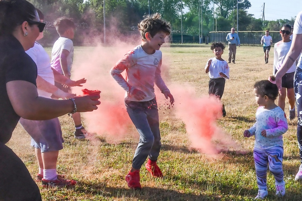 The Color Run at Camp Darby