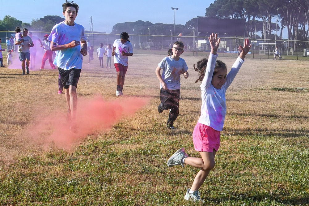 The Color Run at Camp Darby