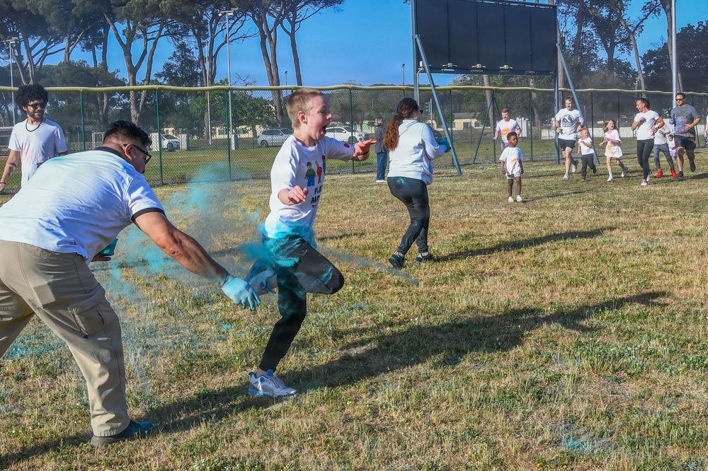 The Color Run at Camp Darby