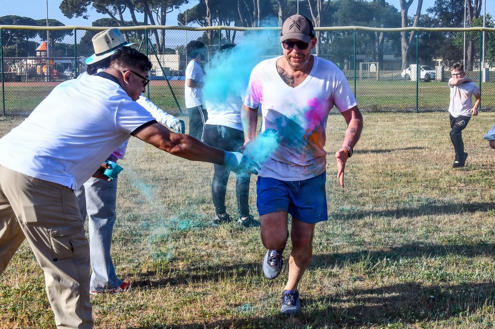 The Color Run at Camp Darby