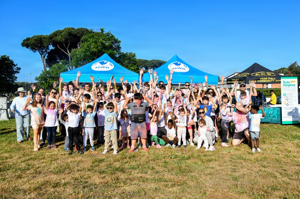 The Color Run at Camp Darby