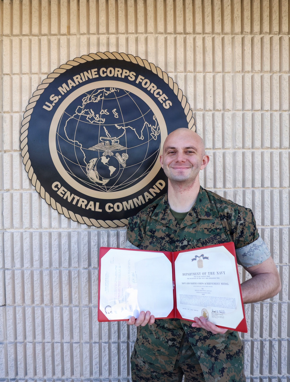 U.S. Marine from Hawaii awarded Navy &amp; Marine Corps Achievement Medal