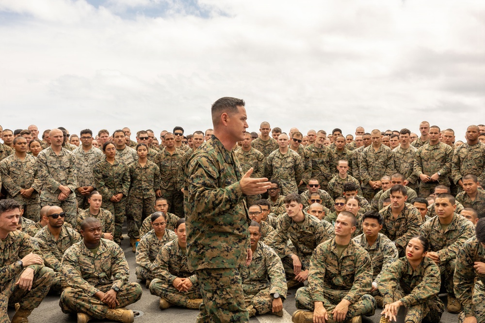 USS Portland Sailors and Marines Conduct Routine Operations