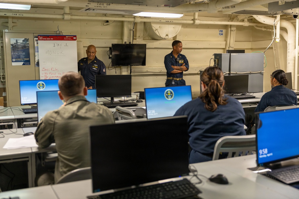 USS Portland Sailors Conduct Routine Operations
