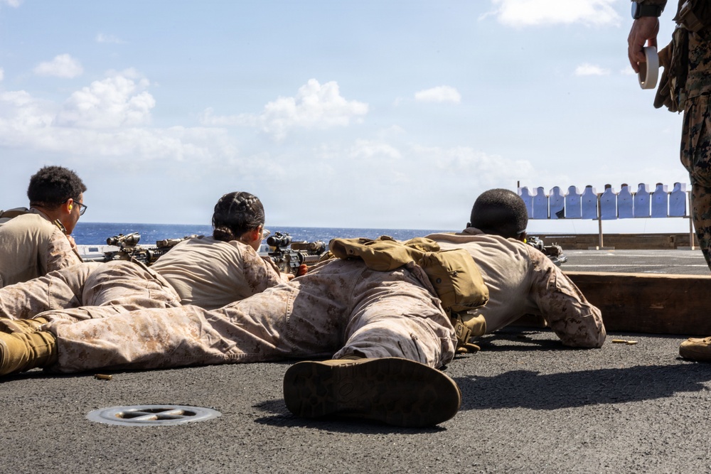 USS Portland Sailors and Marines Conduct Routine Operations