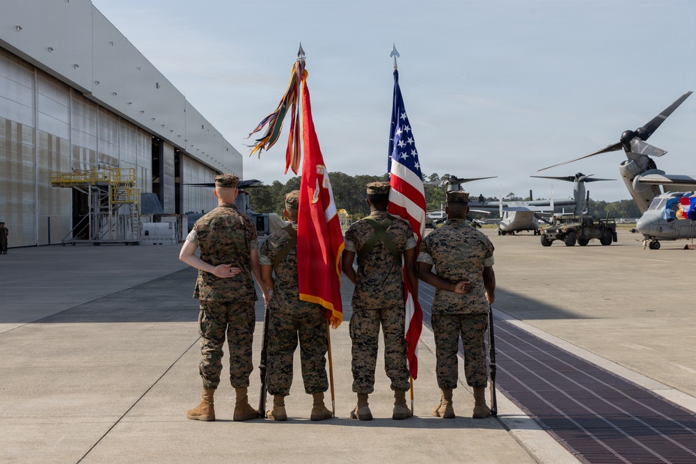 VMM-261 relief and appointment