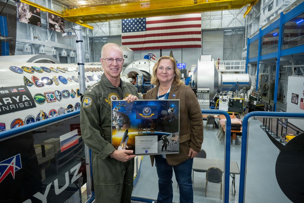 CNO visits Johnson Space Center