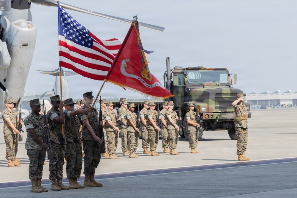 VMM-261 relief and appointment