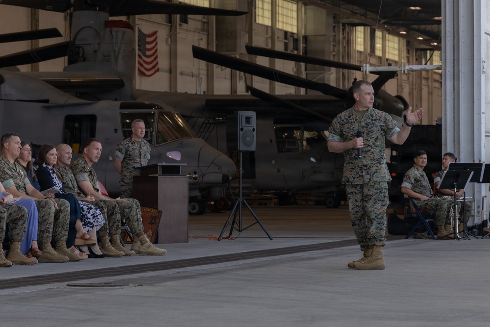 VMM-261 relief and appointment