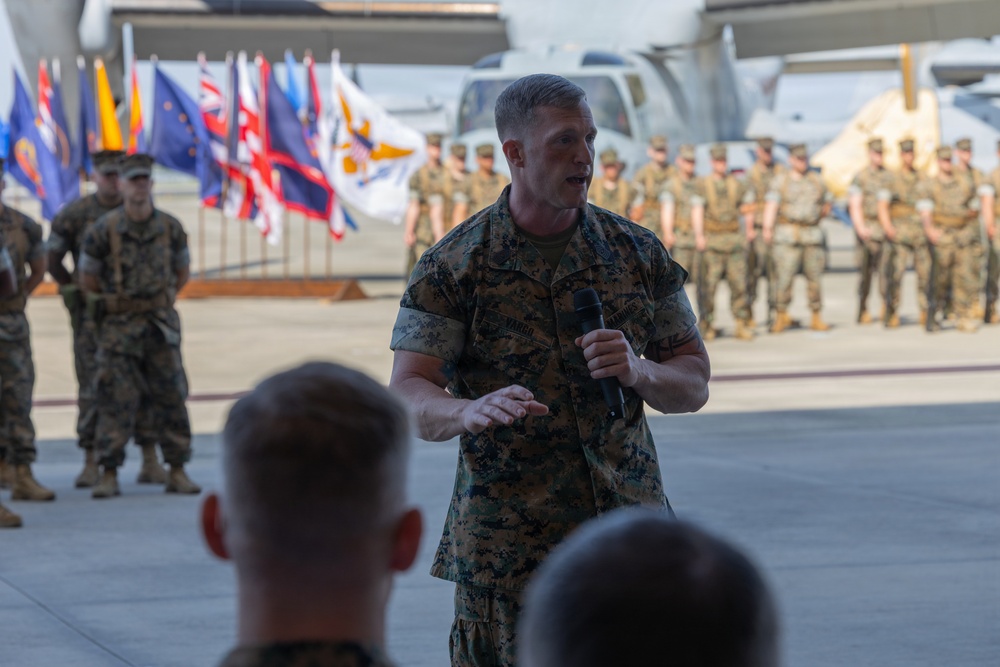 VMM-261 relief and appointment