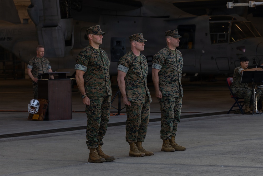 VMM-261 relief and appointment