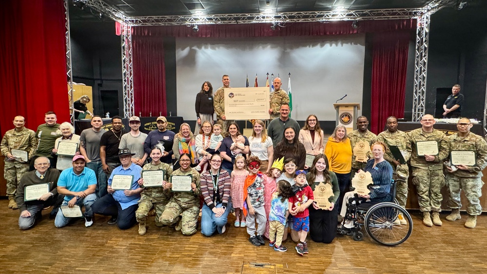 USAG Ansbach 2026 Volunteer Recognition ceremony