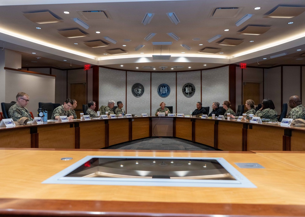 Commander Fleet Cyber Command Holds Reserve Operational Summit