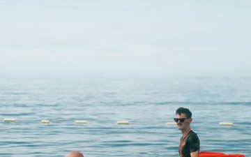 22nd MEU (SOC) | India Co. Open Water Swim Training