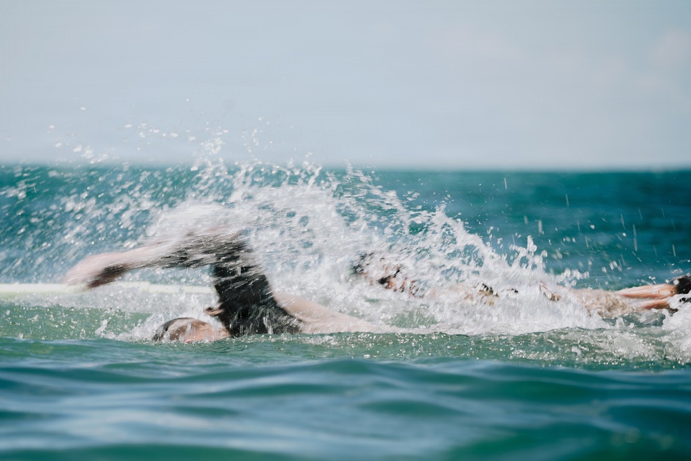 22nd MEU (SOC) | India Co. Open Water Swim Training