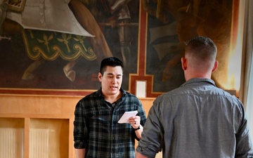 USAG Stuttgart's Directorate of Emergency Services hosts sobriety test training at Panzer Firehouse