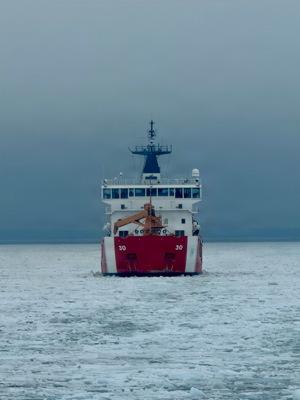 Coast Guard Cutter Mackinaw (WLBB 30) conducts Operation Taconite 2026