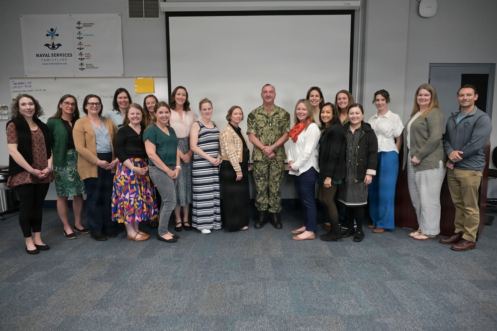 MCPON John Perryman visits Naval Station Newport, Rhode Island