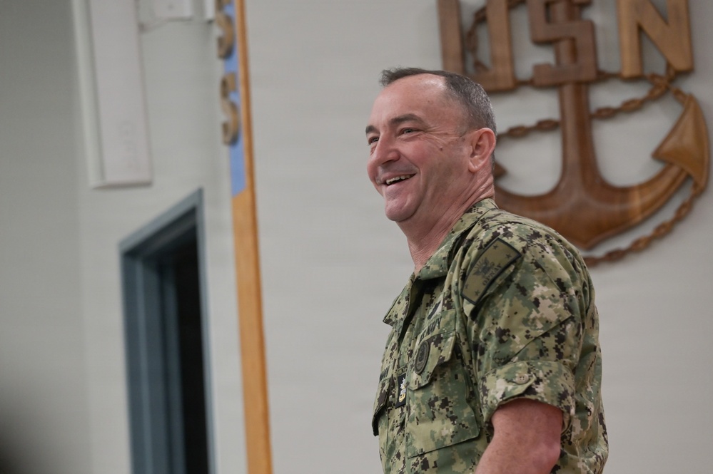 MCPON John Perryman visits Naval Station Newport, Rhode Island