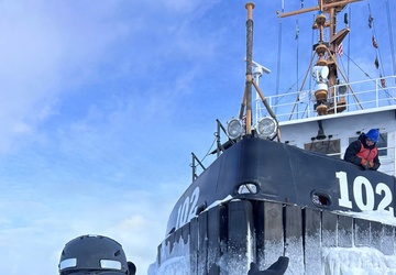 Coast Guard Cutter Bristol Bay conducts Operation Coal Shovel 2026