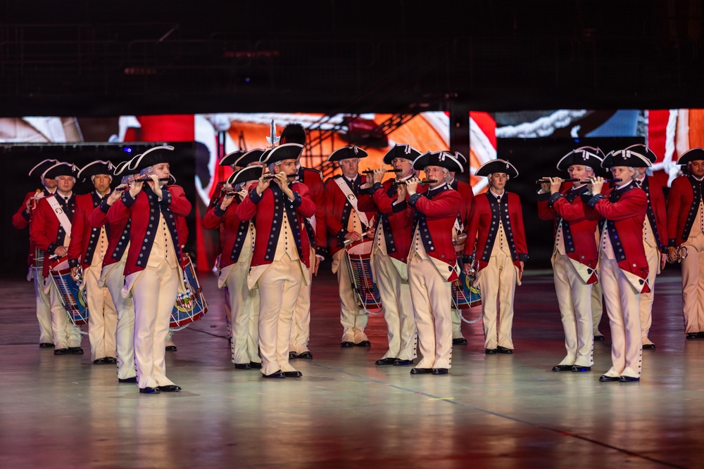 Fife and Drum Corps Performs at 2026 Virginia International Tattoo