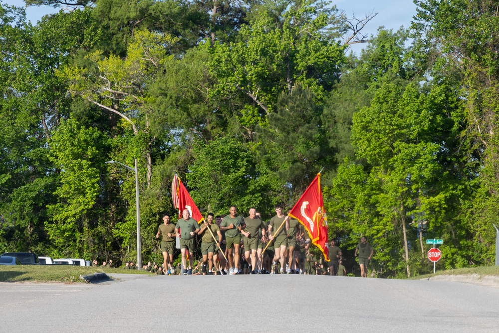 2nd Marine Division 85th anniversary run