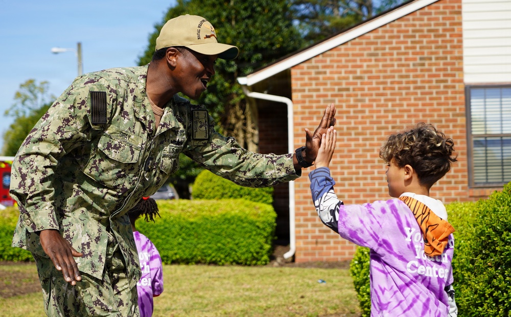 Month of the Military Child Youth Parade onboard Naval Weapons Station Yorktown celebrates the resilience of military affiliated children