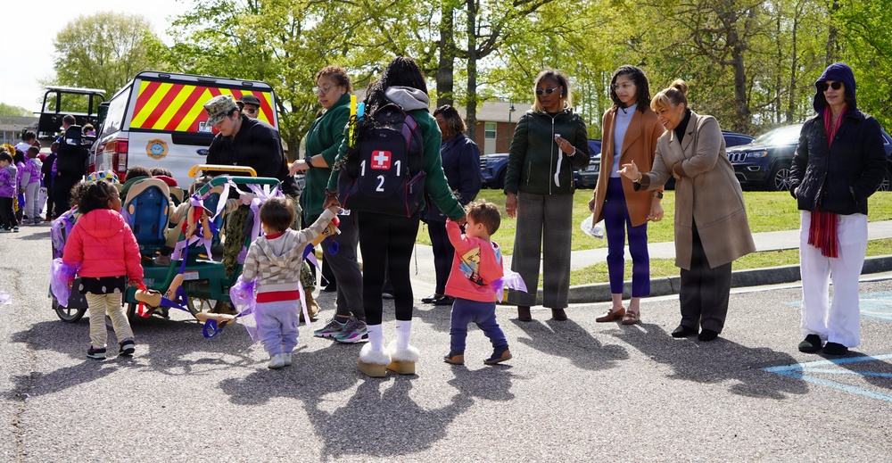Month of the Military Child Youth Parade onboard Naval Weapons Station Yorktown celebrates the resilience of military affiliated children