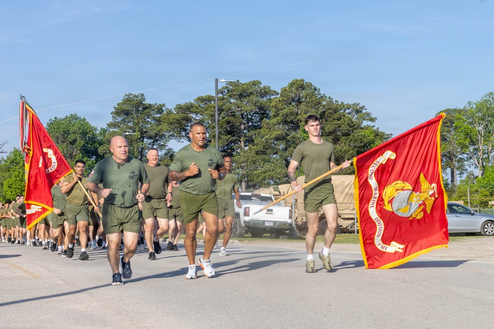 2nd Marine Division 85th anniversary run