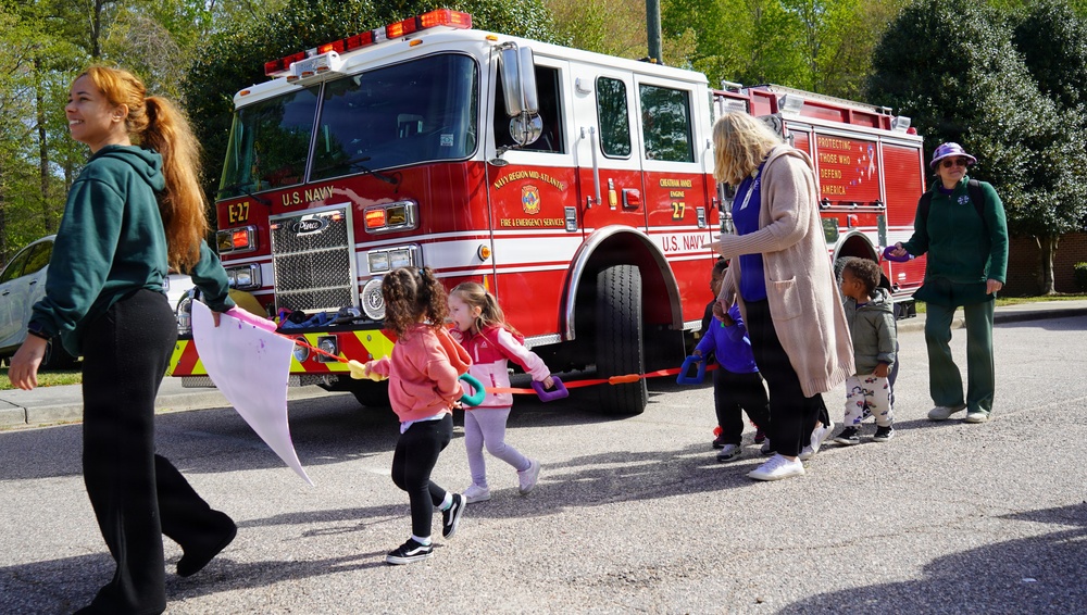 Month of the Military Child Youth Parade onboard Naval Weapons Station Yorktown celebrates the resilience of military affiliated children