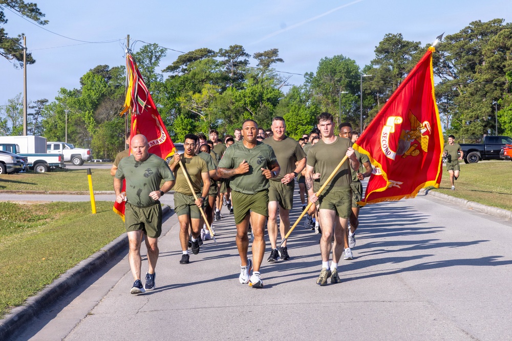 2nd Marine Division 85th anniversary run
