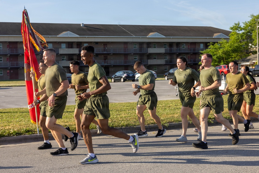 2nd Marine Division 85th anniversary run