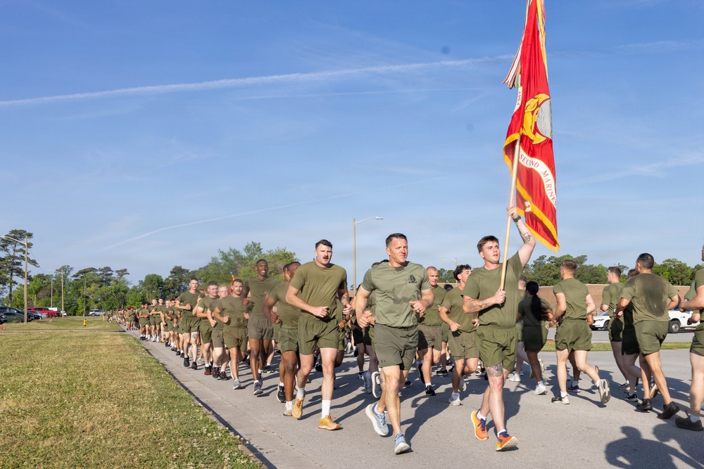 2nd Marine Division 85th anniversary run