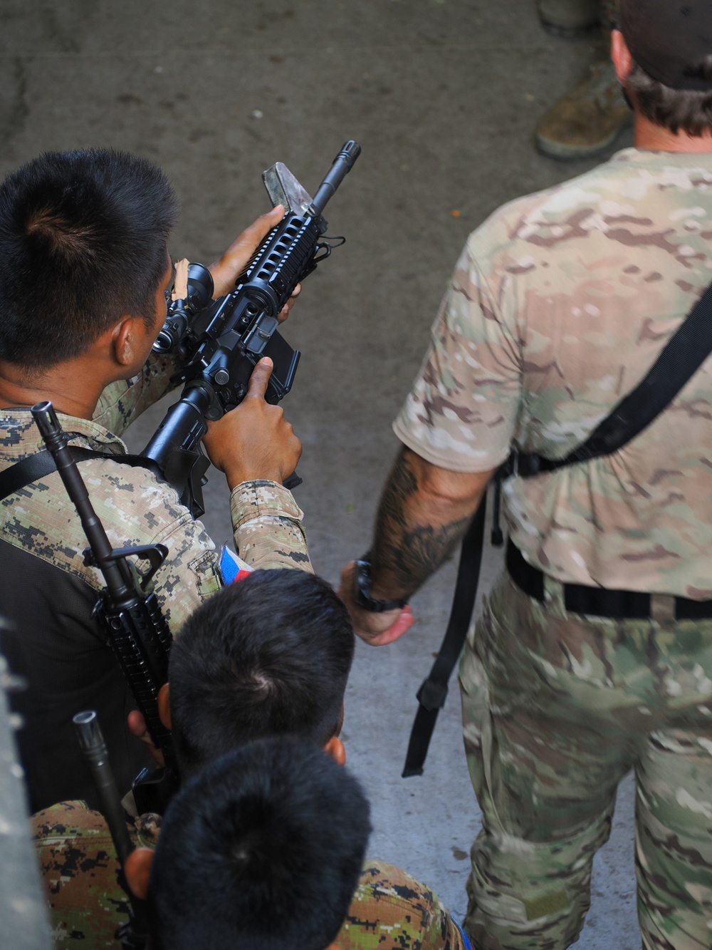 Washington National Guard leadership meets with Philippine Special Forces