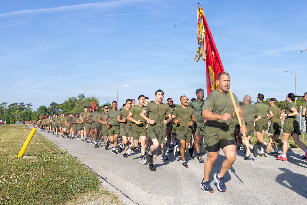 2nd Marine Division 85th anniversary run