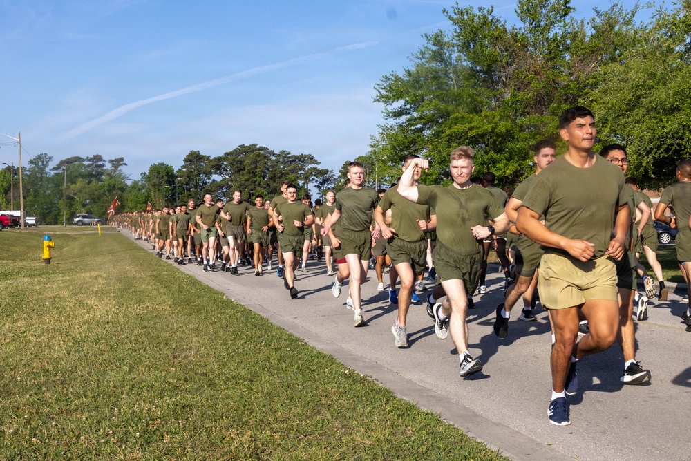 2nd Marine Division 85th anniversary run