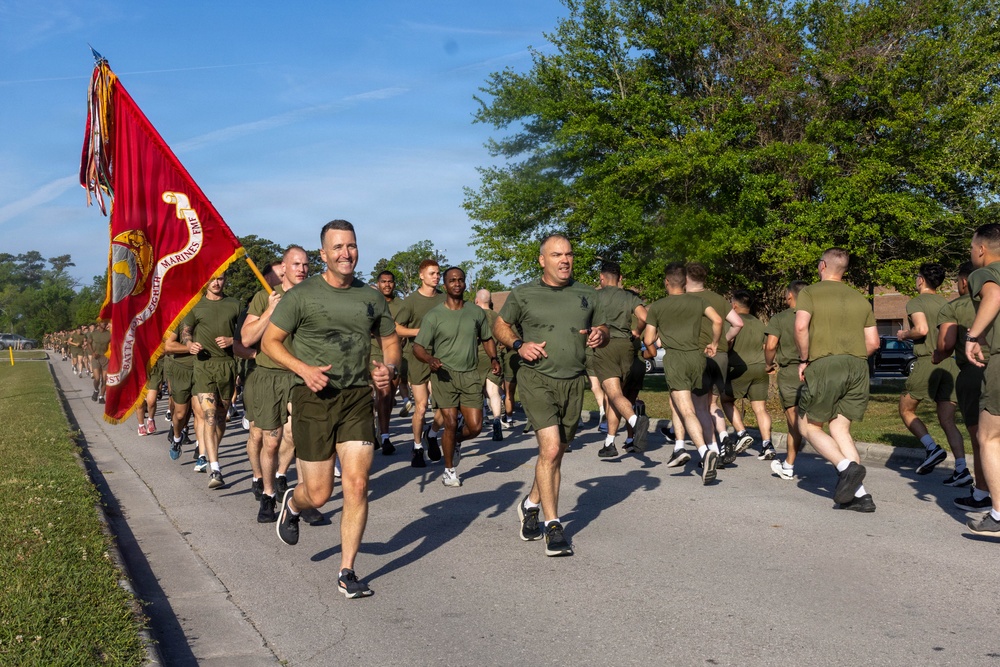 2nd Marine Division 85th anniversary run