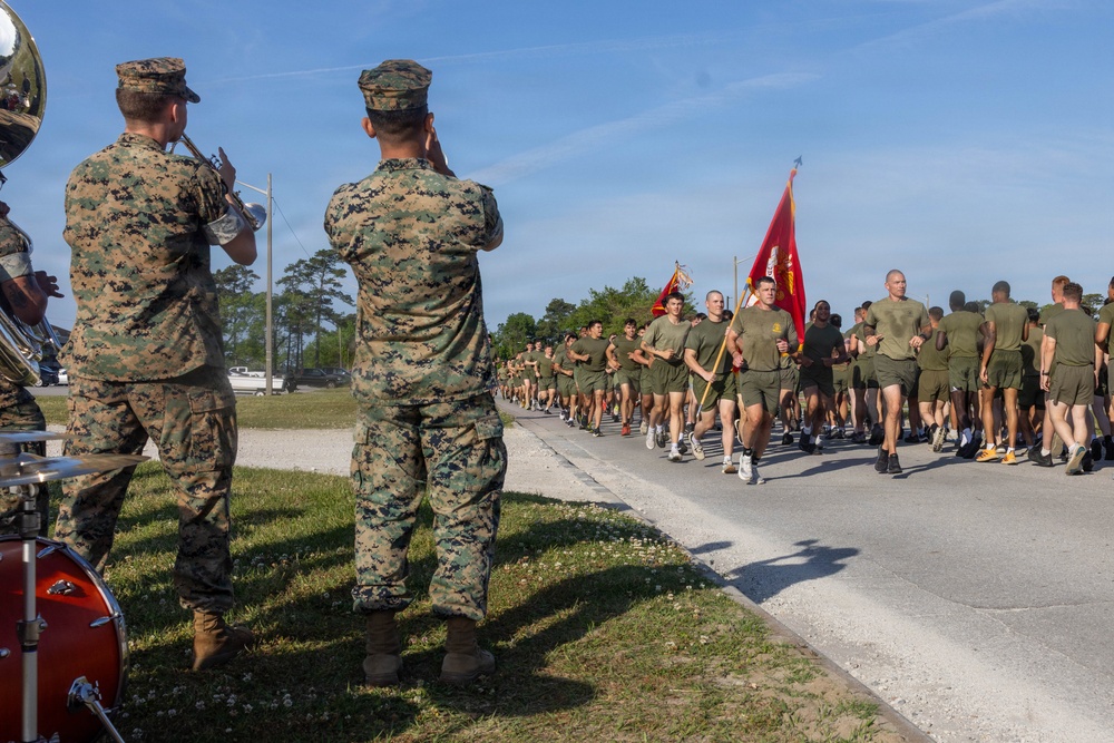 2nd Marine Division 85th anniversary run