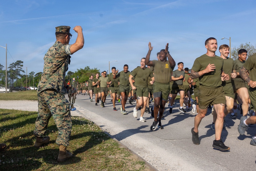 2nd Marine Division 85th anniversary run