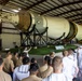 Marines and Sailors tour NASA’s Camp Johnson