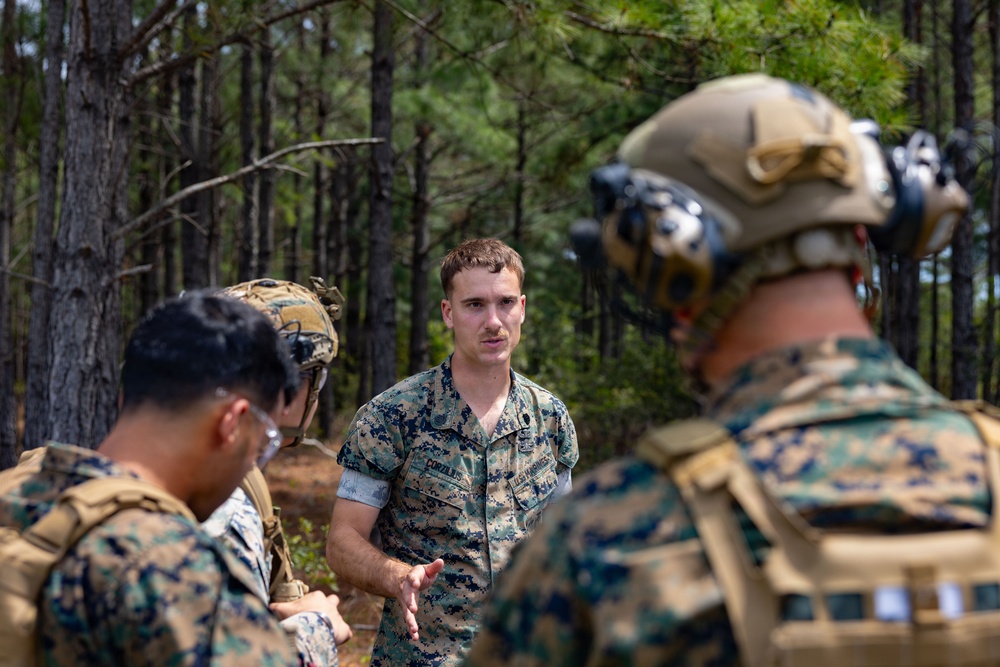 2nd Marine Logistics Group Participates in USMC EOD Team of the Year Competition