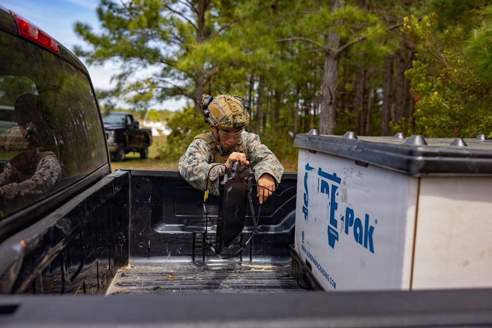 2nd Marine Logistics Group Participates in USMC EOD Team of the Year Competition